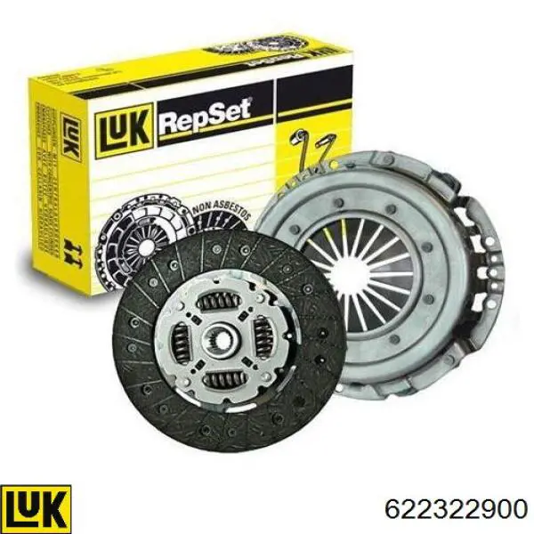 Kit de embraiagem (3 peças) LUK 622322900 preço, a partir de 134,42 USD