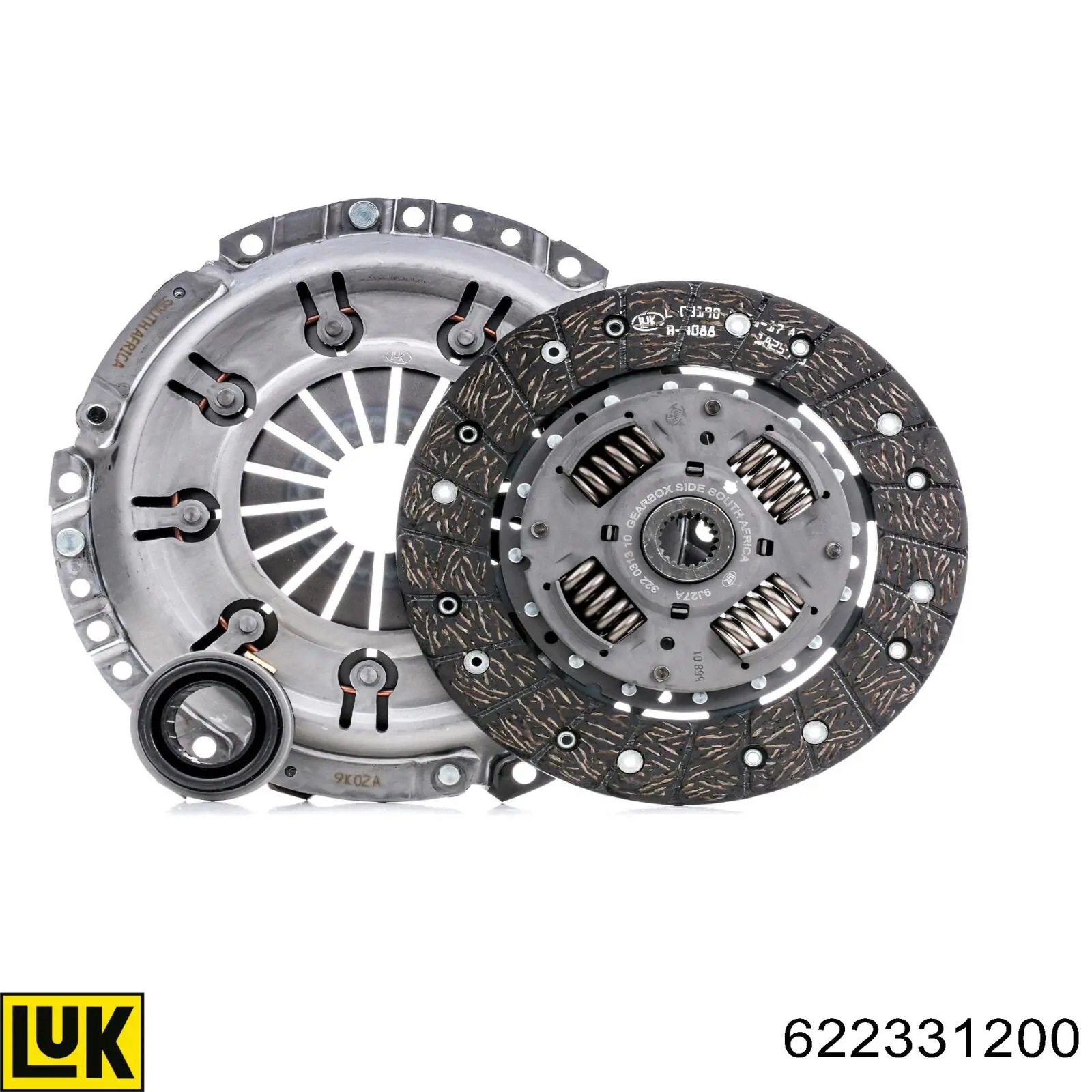 Compre 622331200 LUK Kit de embraiagem (3 peças)