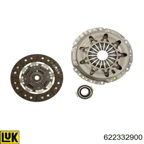 622332900 LUK Kit de embraiagem (3 peças)