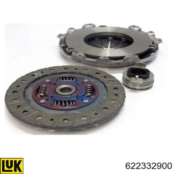 622332900 LUK Kit de embraiagem (3 peças)