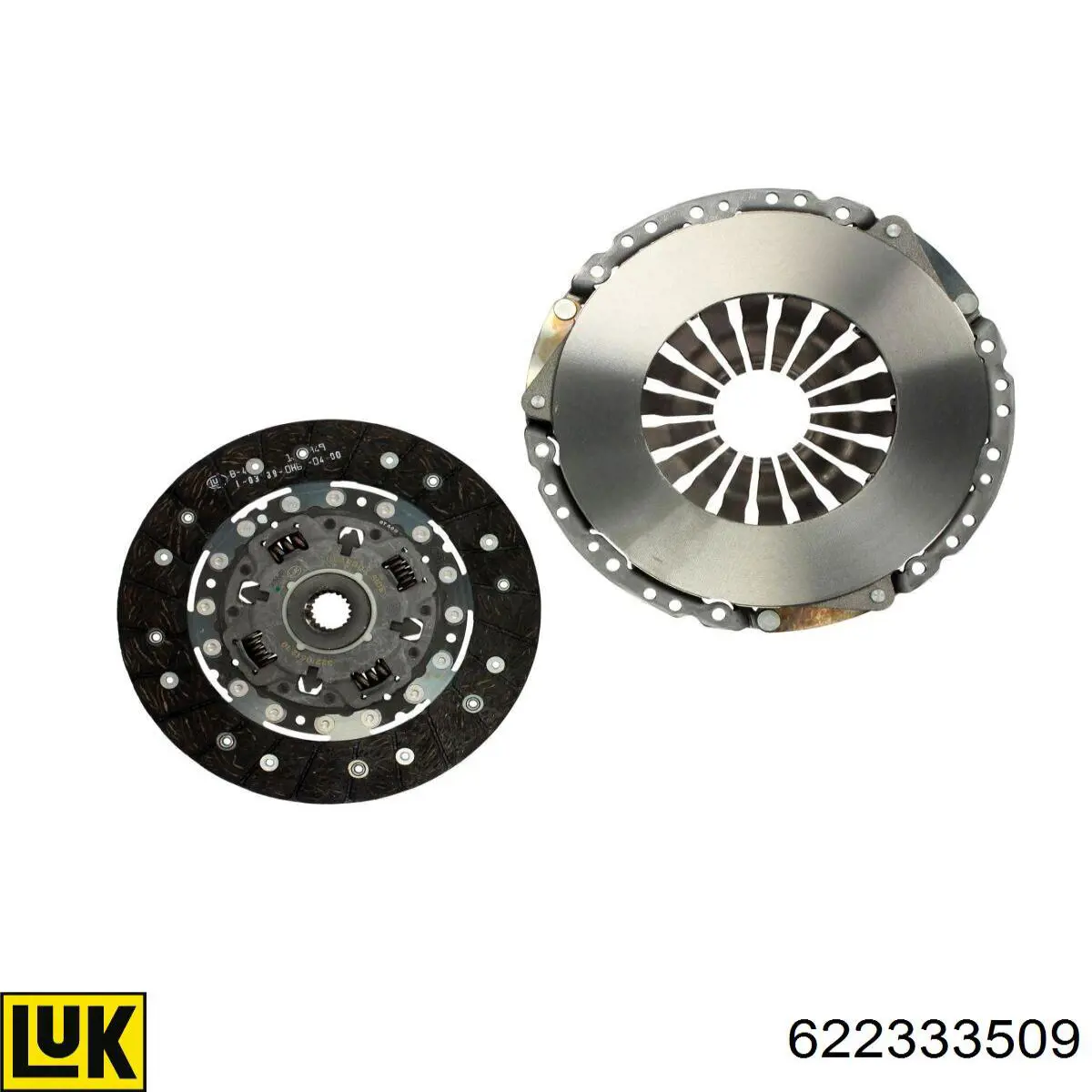 622333509 LUK Kit de embraiagem (3 peças)