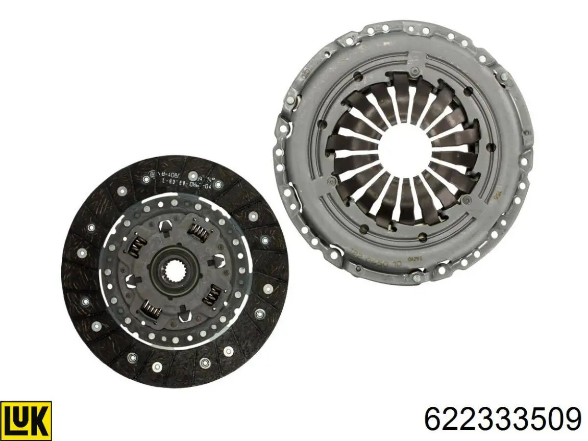 Kit de embraiagem (3 peças) LUK 622333509 preço, a partir de 176,36 USD