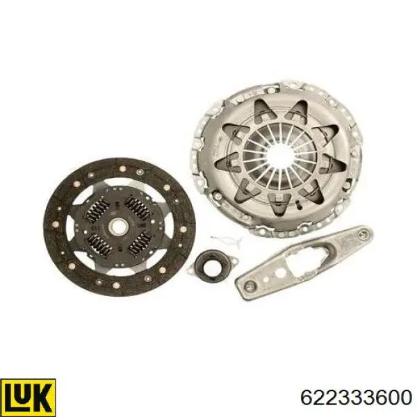 Kit de embraiagem (3 peças) LUK 622333600 preço, a partir de 117,22 USD