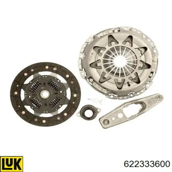 Compre 622333600 LUK Kit de embraiagem (3 peças)