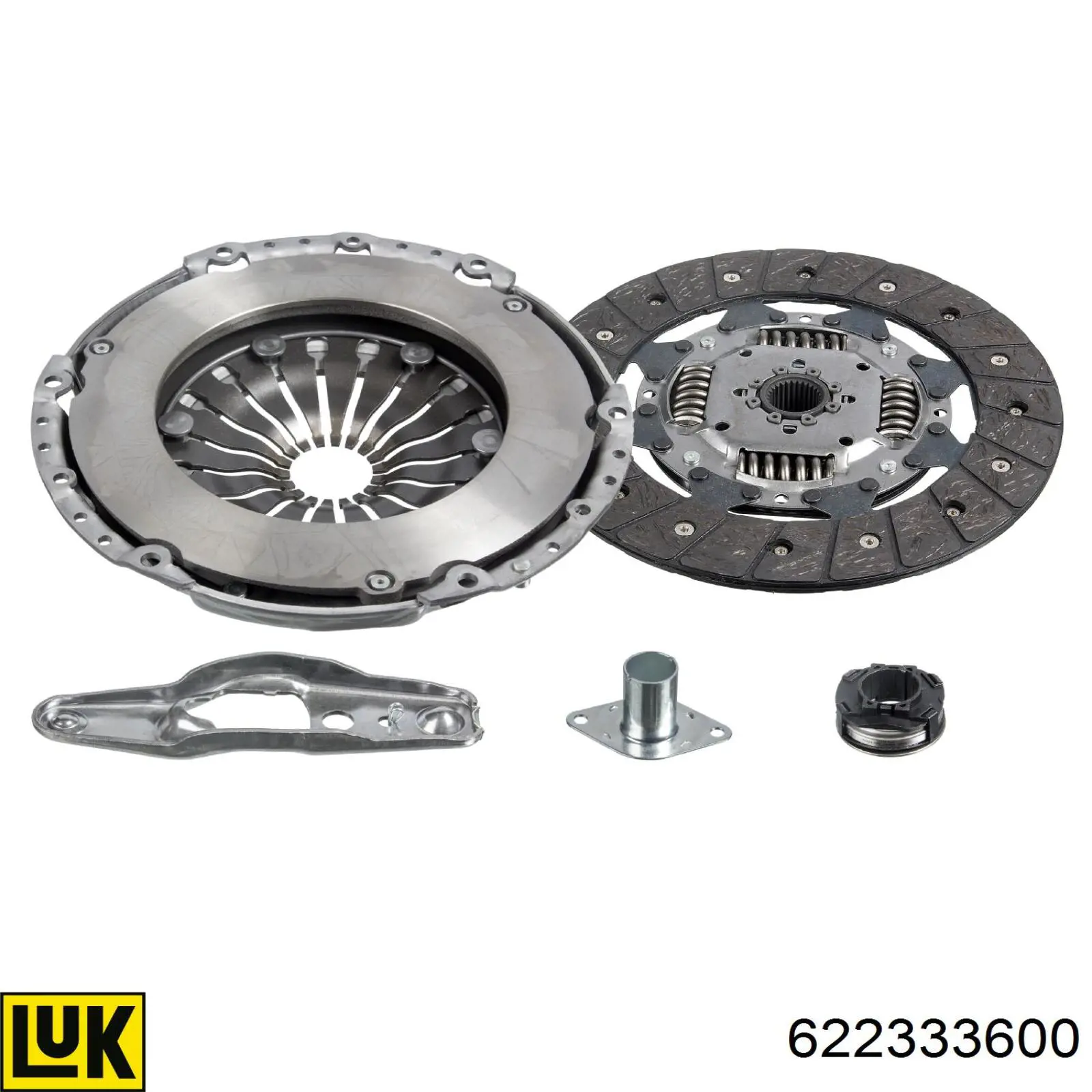 Kit de embraiagem (3 peças) LUK 622333600 preço, a partir de 117,22 USD