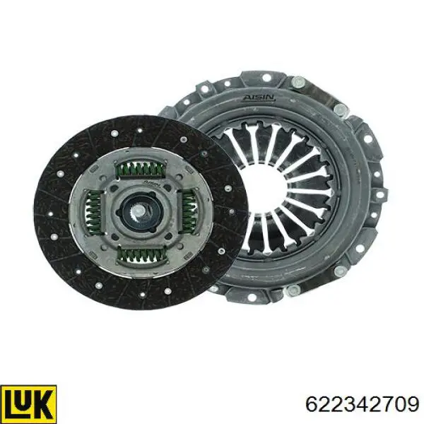 622342709 LUK Kit de embraiagem (3 peças)