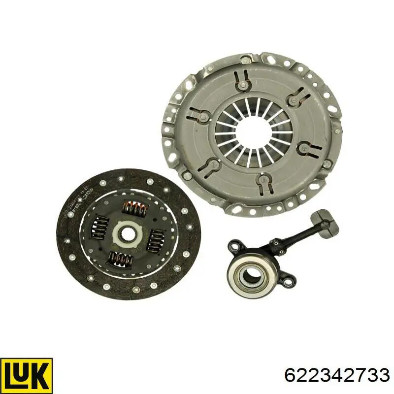 Kit de embraiagem (3 peças) LUK 622342733 preço, a partir de 152,76 USD