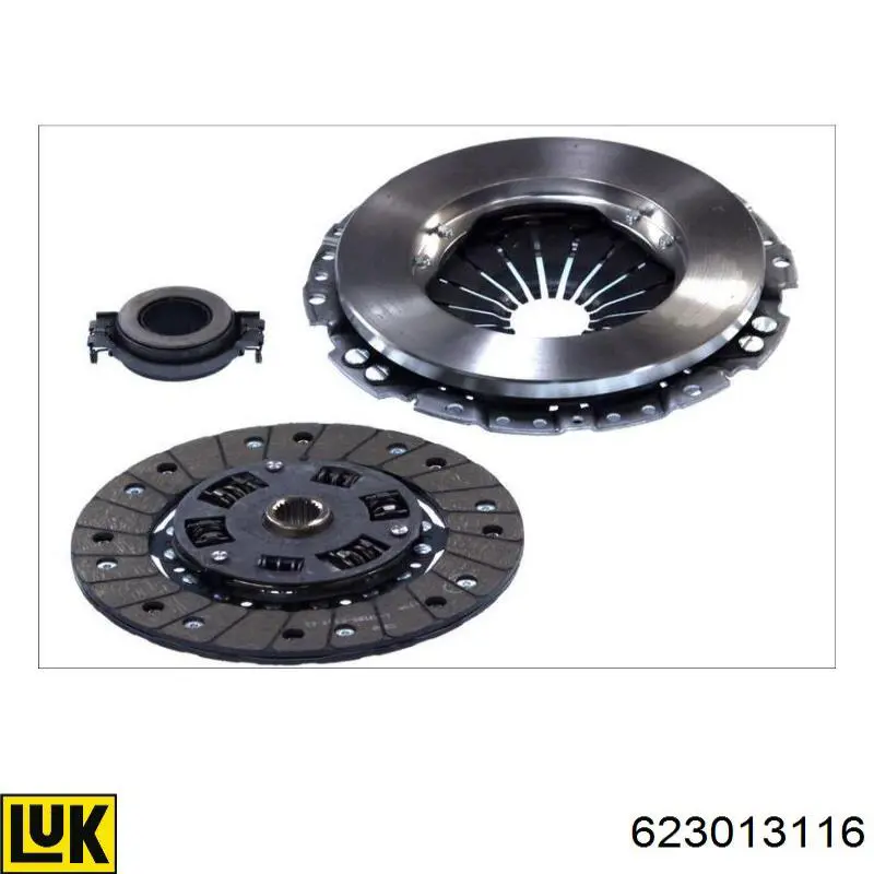 Compre 623013116 LUK Kit de embraiagem (3 peças)