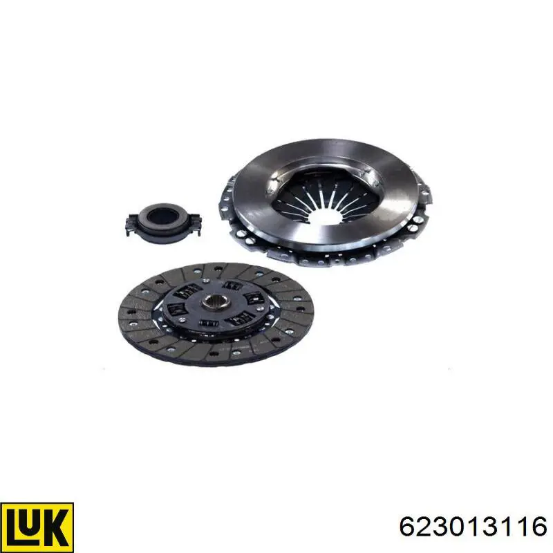 Kit de embraiagem (3 peças) LUK 623013116 preço, a partir de 176,45 USD