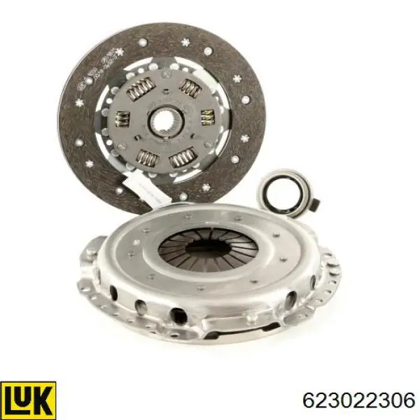 623022306 LUK Kit de embraiagem (3 peças)