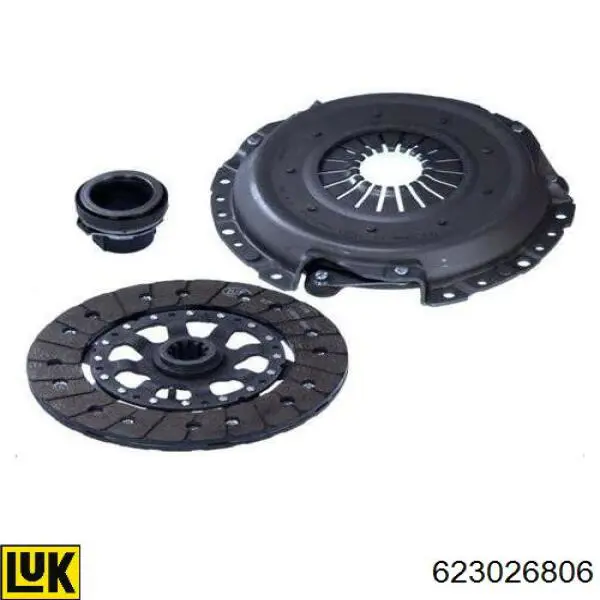 623026806 LUK Kit de embraiagem (3 peças)