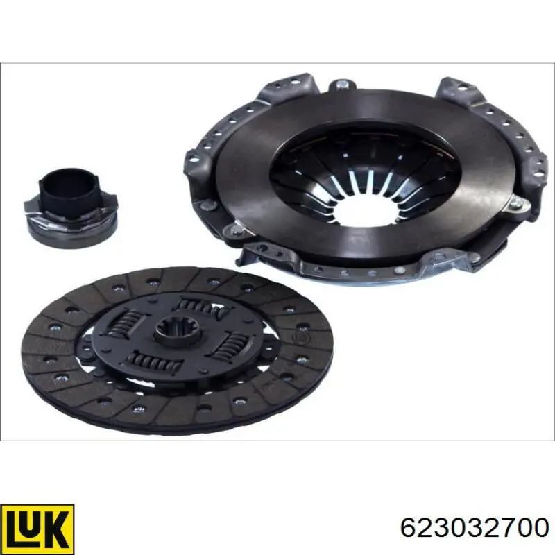 Kit de embraiagem (3 peças) 623032700 LUK