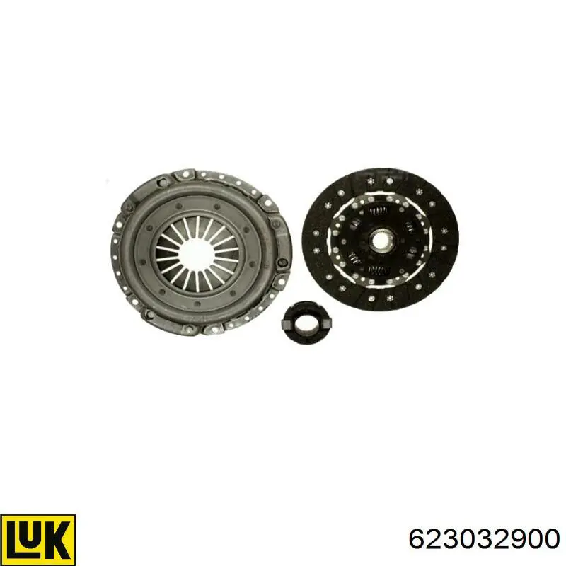623032900 LUK Kit de embraiagem (3 peças)