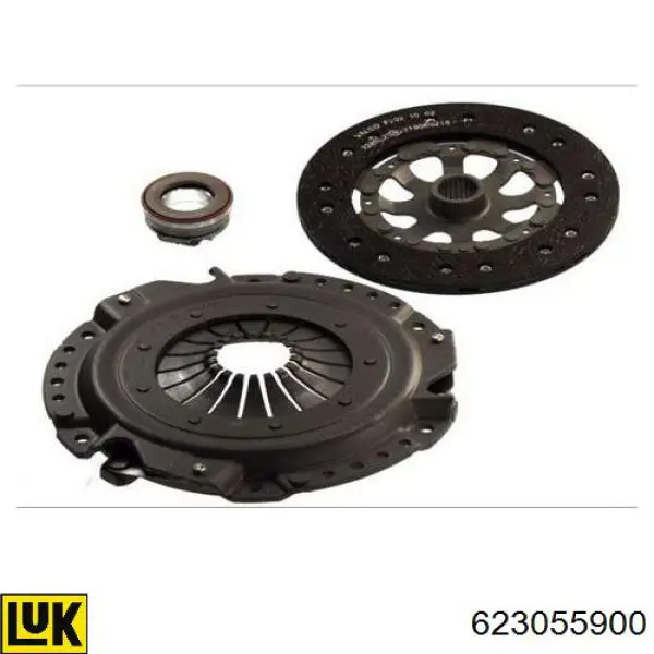 623055900 LUK Kit de embraiagem (3 peças)