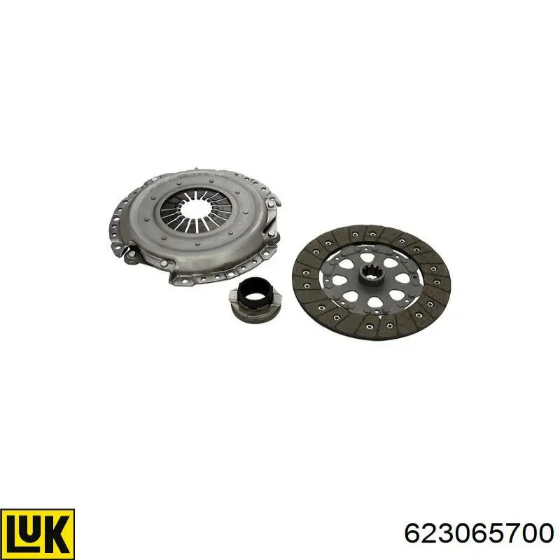623065700 LUK Kit de embraiagem (3 peças)