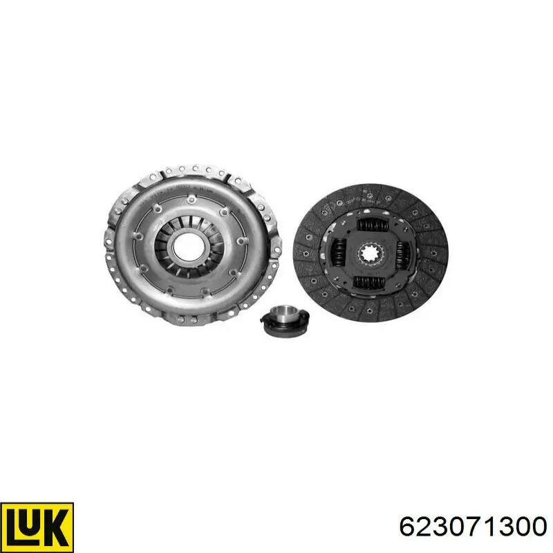 Compre 623071300 LUK Kit de embraiagem (3 peças)