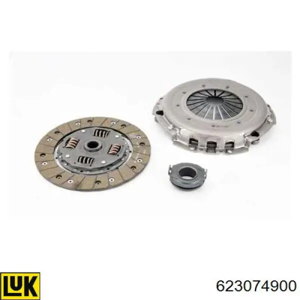 623074900 LUK Kit de embraiagem (3 peças)