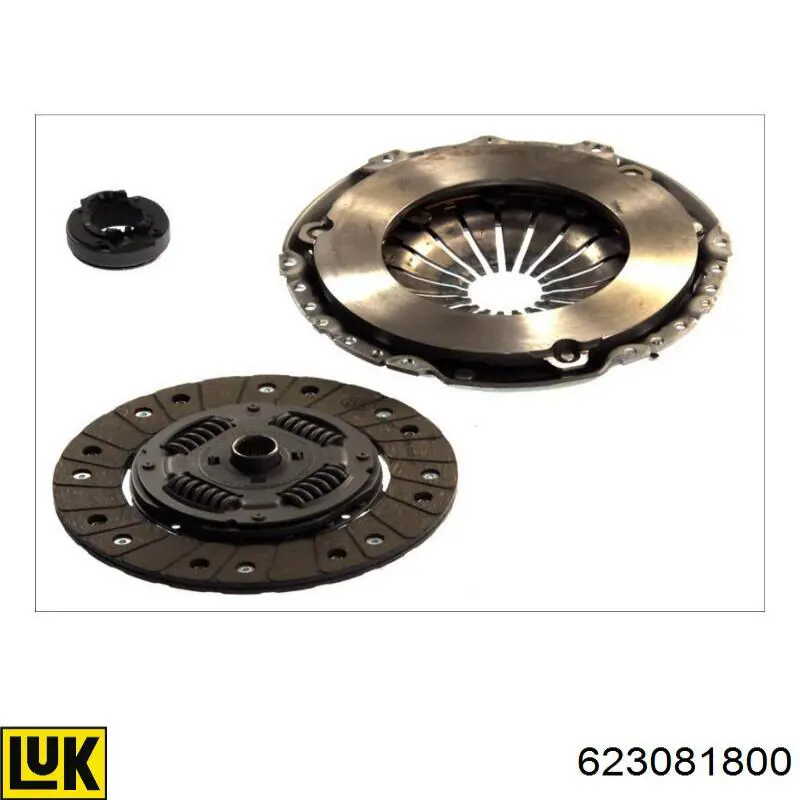 623081800 LUK Kit de embraiagem (3 peças)