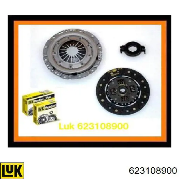 Kit de embraiagem (3 peças) LUK 623108900 preço, a partir de 128,62 USD
