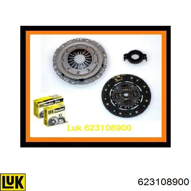 Compre 623108900 LUK Kit de embraiagem (3 peças)
