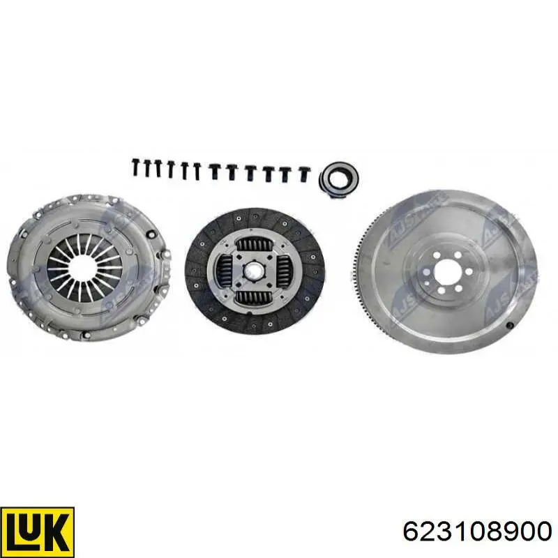 Kit de embraiagem (3 peças) LUK 623108900