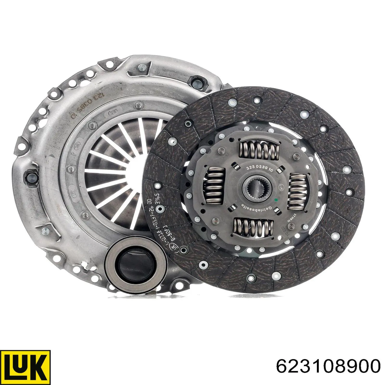 623108900 LUK Kit de embraiagem (3 peças)