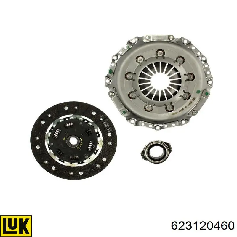 Kit de embraiagem (3 peças) LUK 623120460 preço, a partir de 181,06 USD