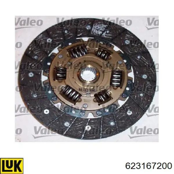 Compre 623167200 LUK Kit de embraiagem (3 peças)