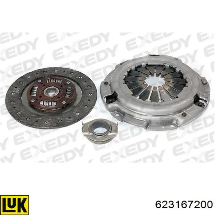 Compre 623167200 LUK Kit de embraiagem (3 peças)
