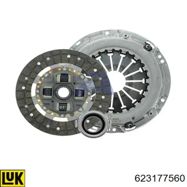 Compre 623177560 LUK Kit de embraiagem (3 peças)