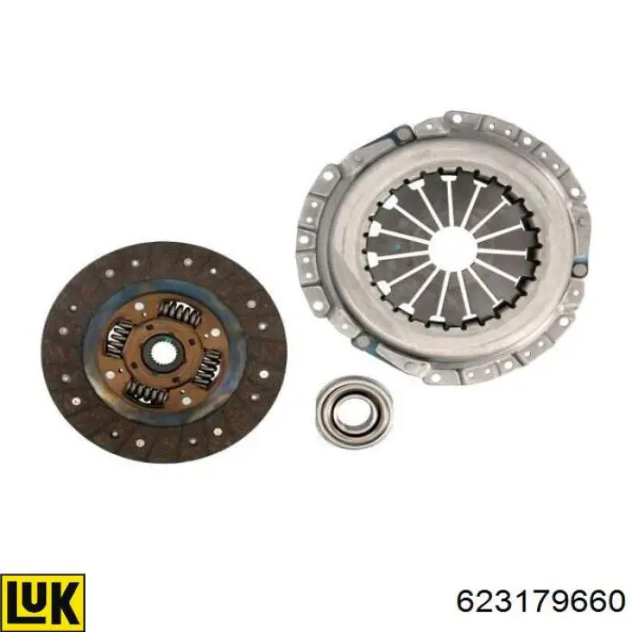 623179660 LUK Kit de embraiagem (3 peças)
