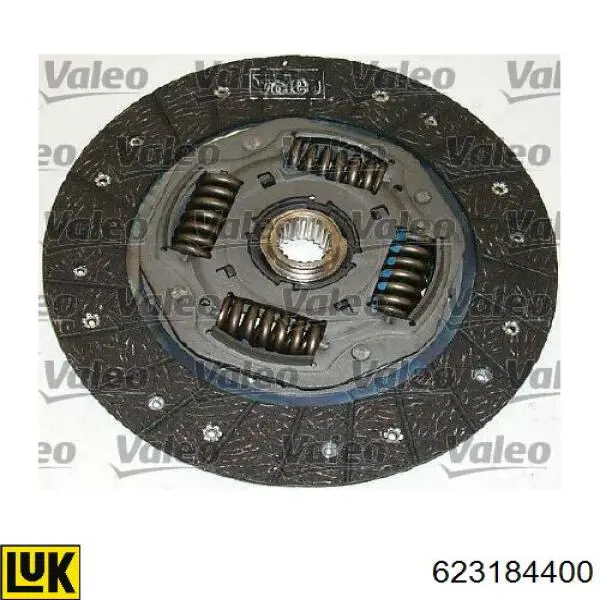 623184400 LUK Kit de embraiagem (3 peças)