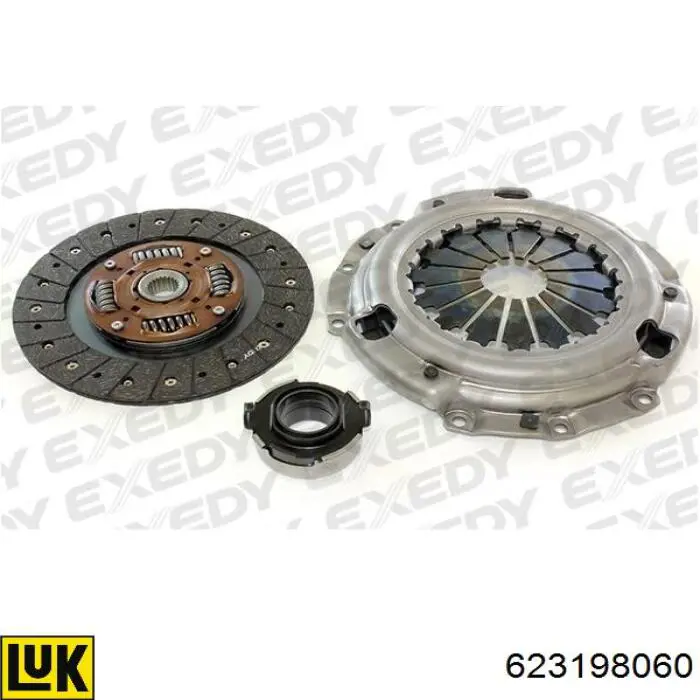 623198060 LUK Kit de embraiagem (3 peças)
