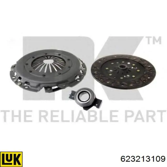 Compre 623213109 LUK Kit de embraiagem (3 peças)