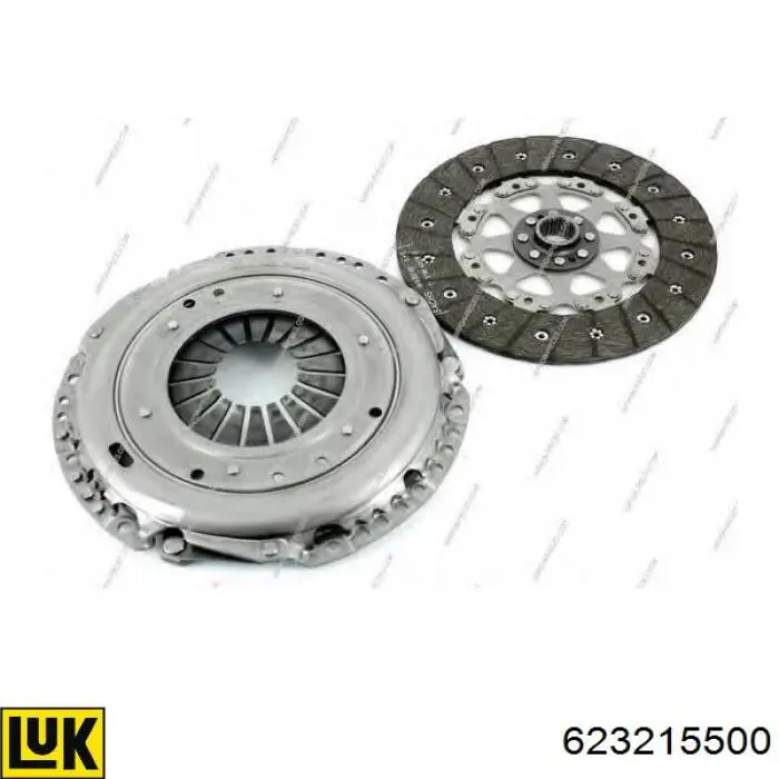 Compre 623215500 LUK Kit de embraiagem (3 peças)