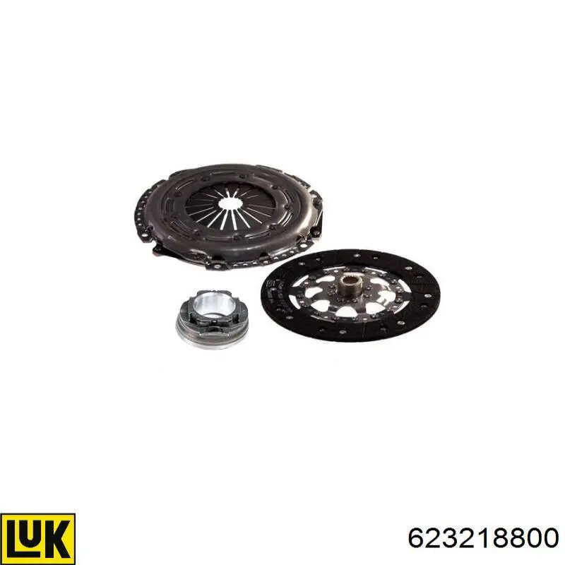 Compre 623218800 LUK Kit de embraiagem (3 peças)