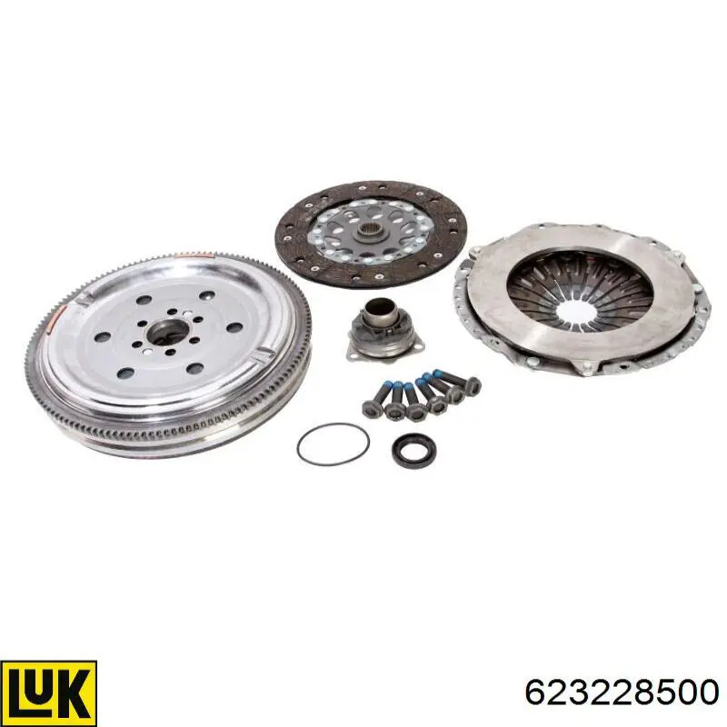 Compre 623228500 LUK Kit de embraiagem (3 peças)