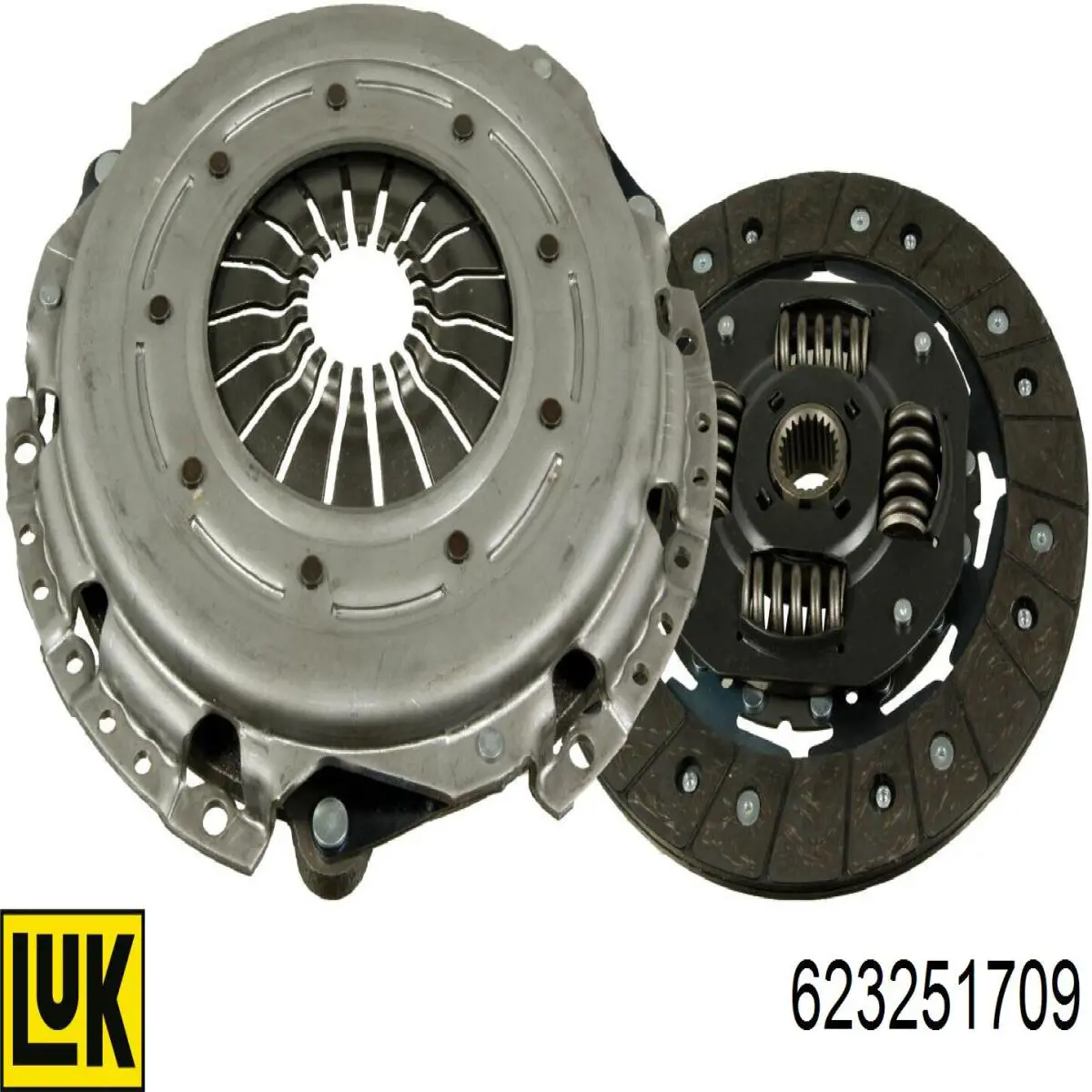 Kit de embraiagem (3 peças) LUK 623251709 preço, a partir de 168,24 USD