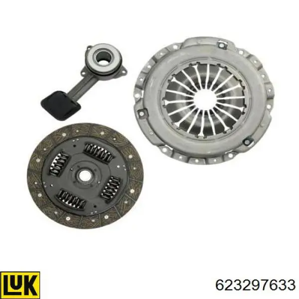 Kit de embraiagem (3 peças) LUK 623297633 preço, a partir de 229,50 USD