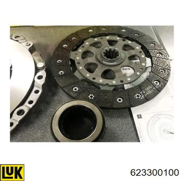 Compre 623300100 LUK Kit de embraiagem (3 peças)