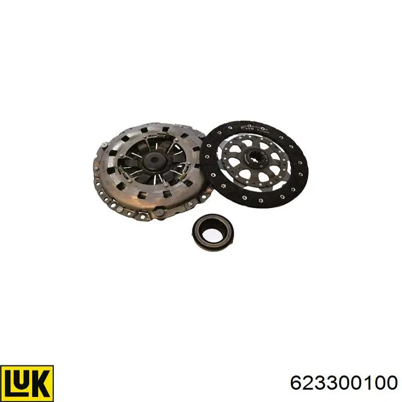 Compre 623300100 LUK Kit de embraiagem (3 peças)