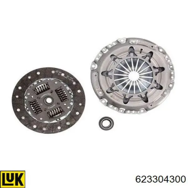 623304300 LUK Kit de embraiagem (3 peças)