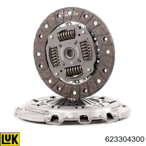 Compre 623304300 LUK Kit de embraiagem (3 peças)