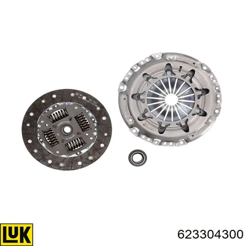 Compre 623304300 LUK Kit de embraiagem (3 peças)