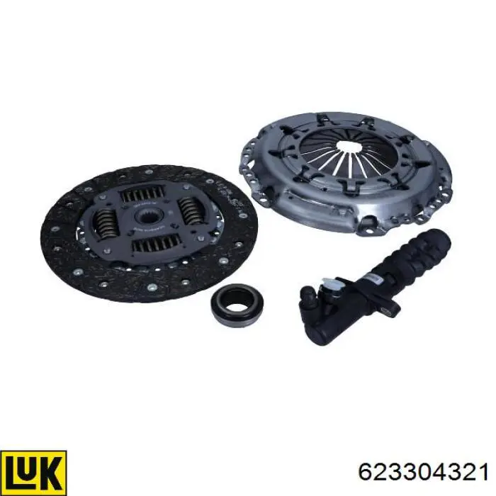 623304321 LUK Kit de embraiagem (3 peças)