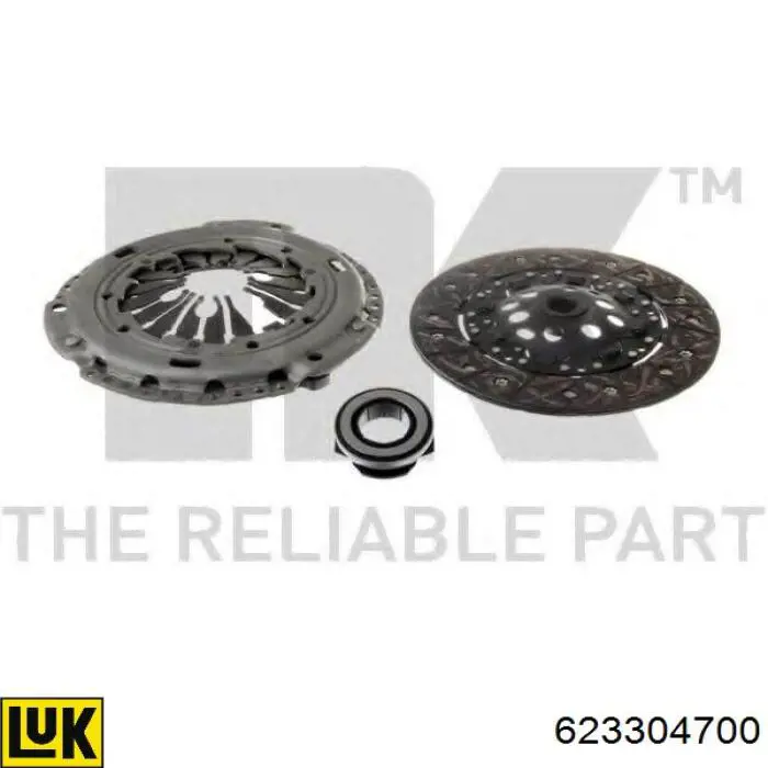 Compre 623304700 LUK Kit de embraiagem (3 peças)