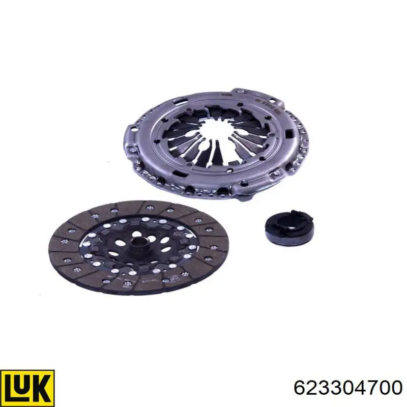 623304700 LUK Kit de embraiagem (3 peças)