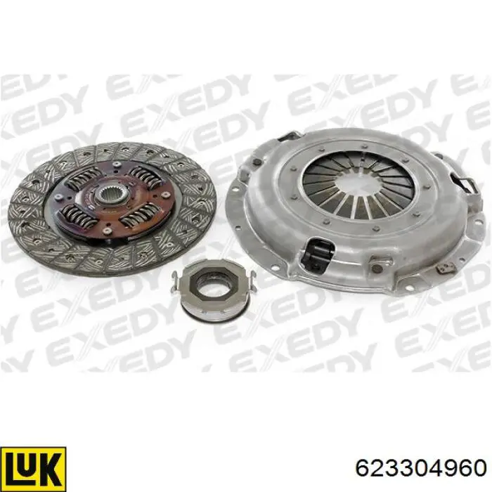623304960 LUK Kit de embraiagem (3 peças)