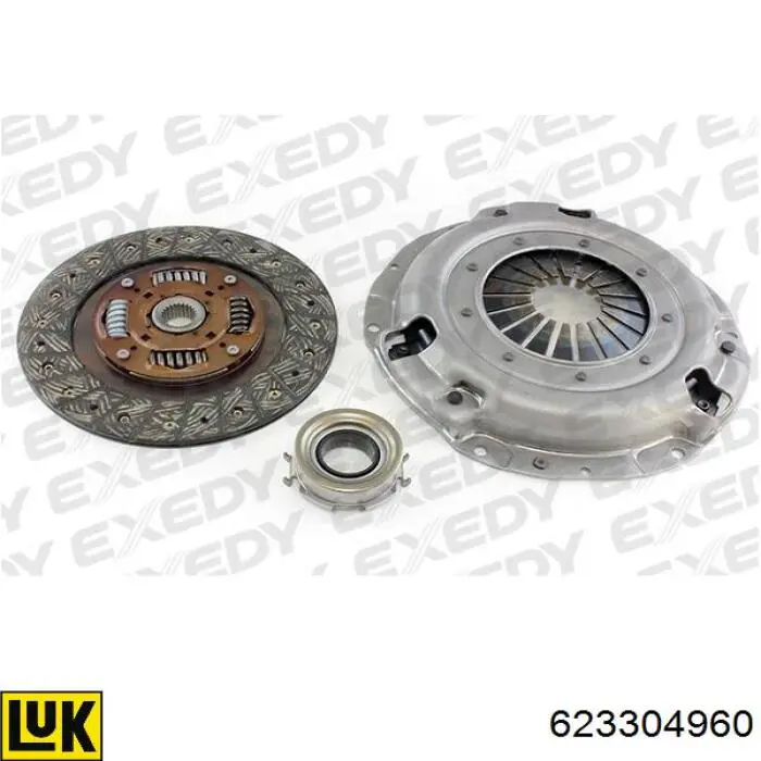 Kit de embraiagem (3 peças) LUK 623304960 preço, a partir de 183,58 USD