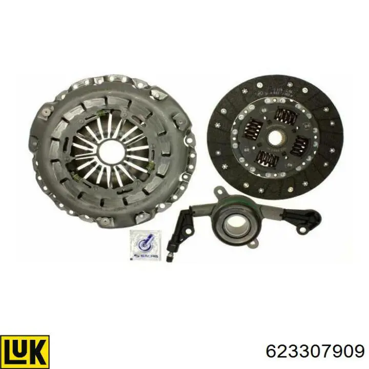 Kit de embraiagem (3 peças) LUK 623307909 preço, a partir de 281,52 USD